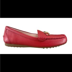 NWOB Kate Spade New York Red Corrie Coral Loafers 7
